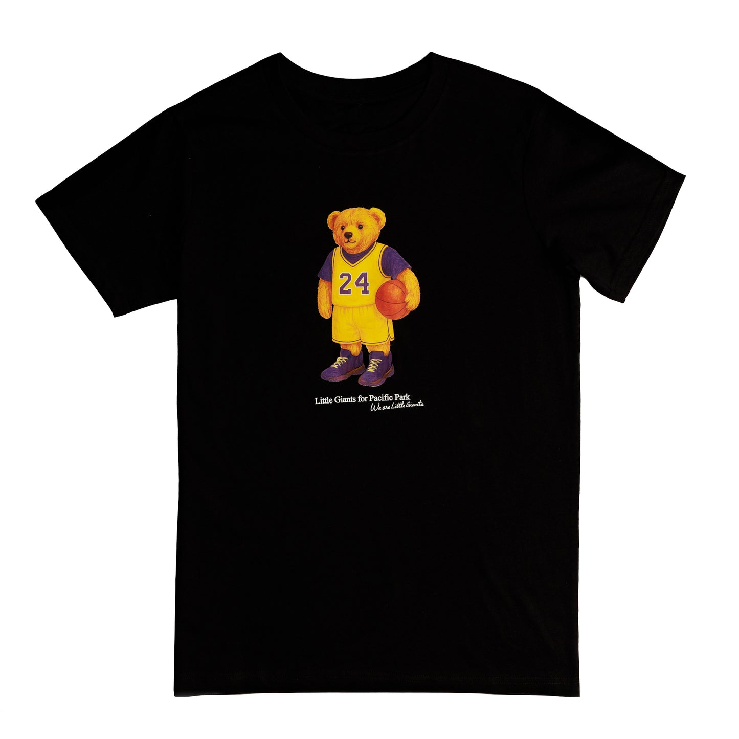 A Little Giants x Pacific Park "Mamba Day" Black Tee