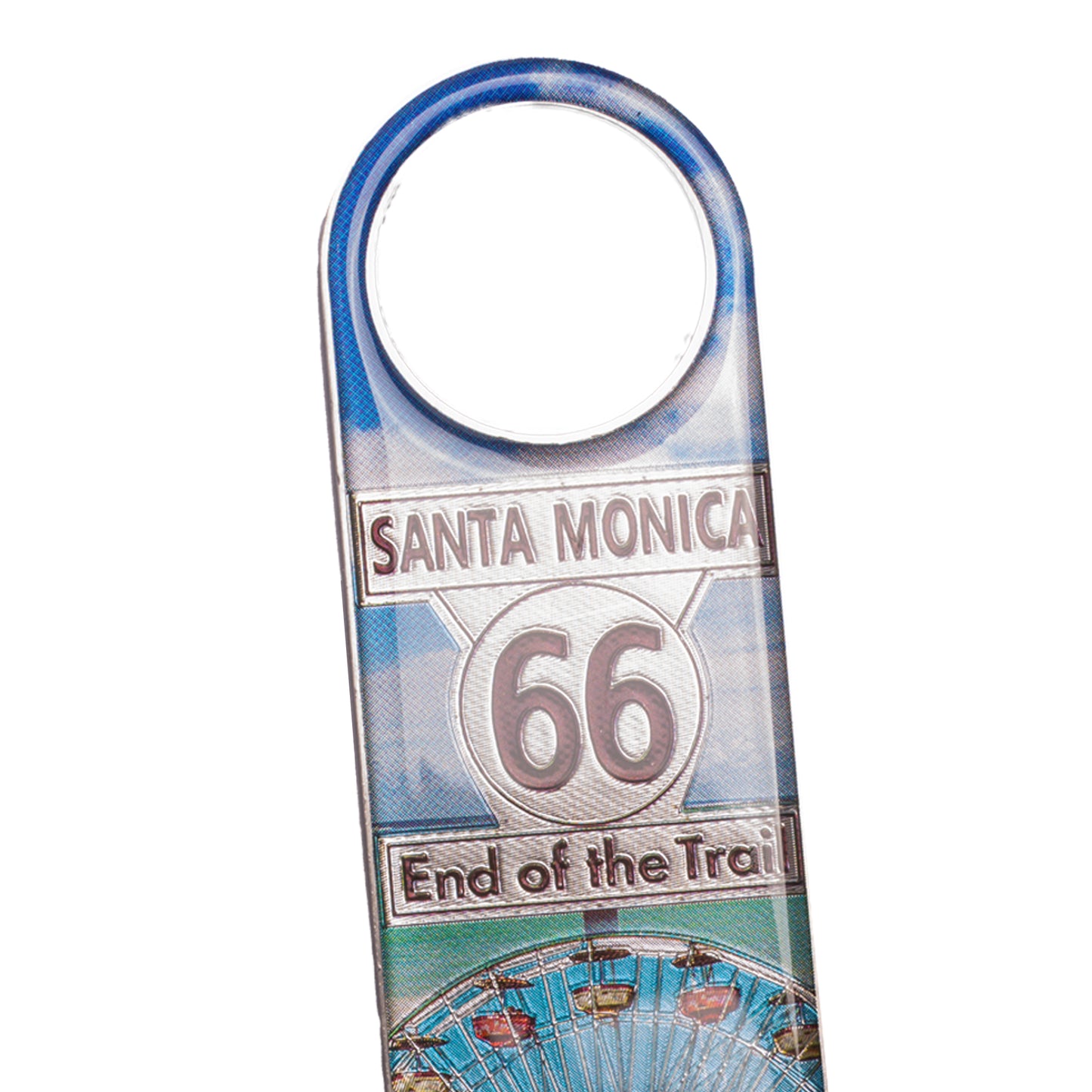 Route 66 Bottle Opener Magnet