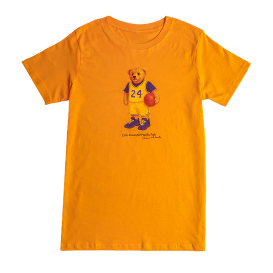 A Little Giants x Pacific Park "Mamba Day" Gold Tee