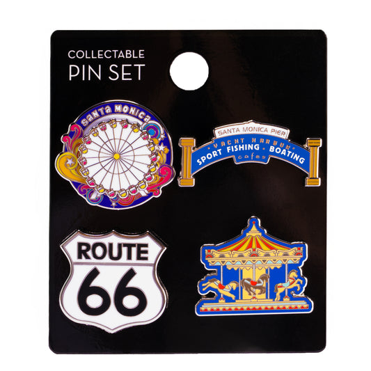 Santa Monica Pier Pin Set
