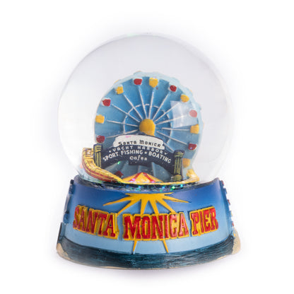 Santa Monica Snow Globe