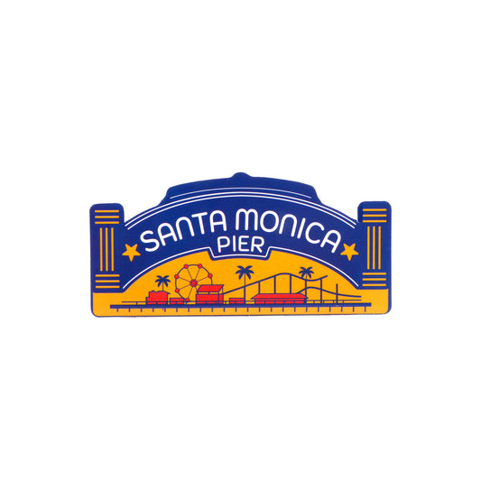 Santa Monica Pier Arch Sticker